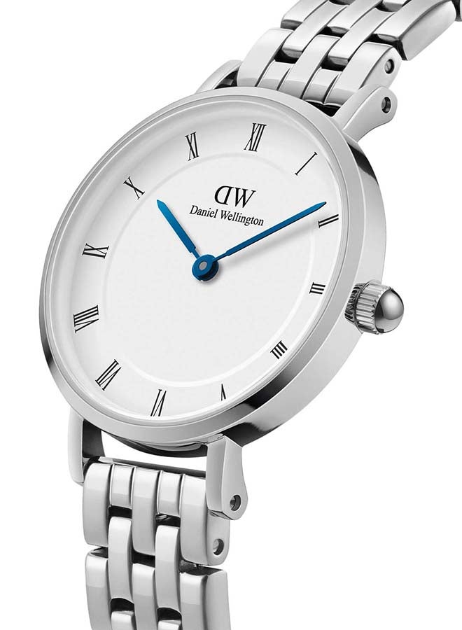 DANIEL WELLINGTON PETITE Roman numerals 28 5-LINK S White - Image 4