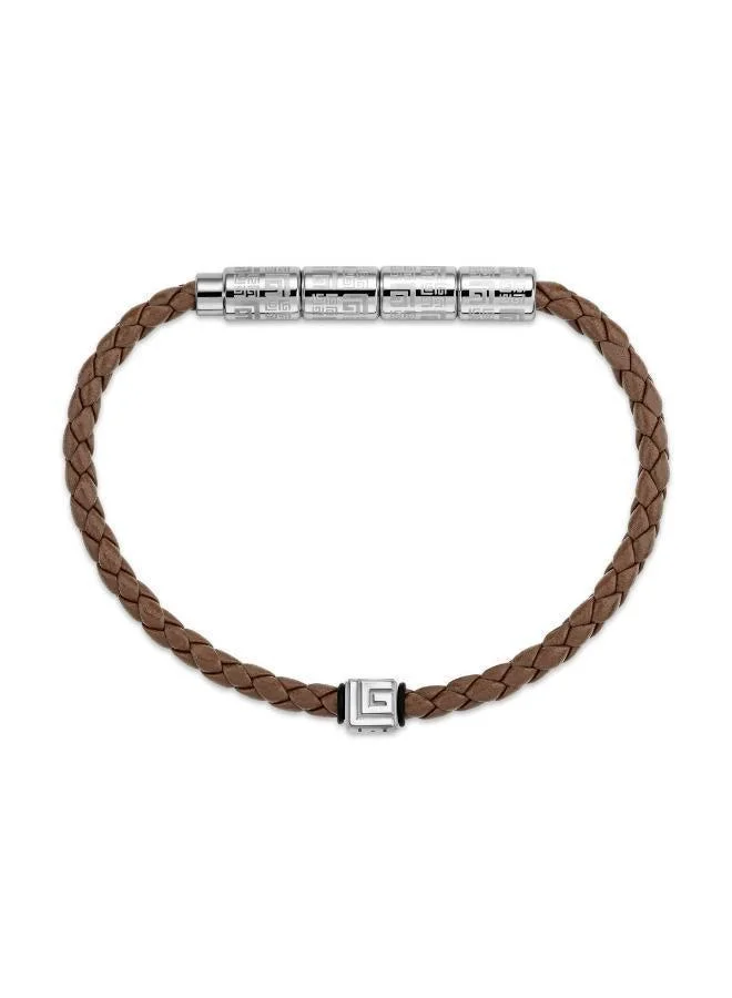 Guy Laroche  Thibault Cutout Logo Bracelet for Men | Best Price UAE