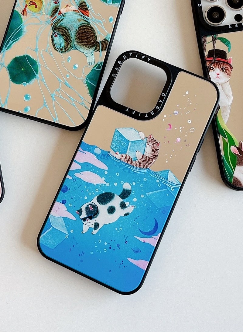 Case for iPhone 12/12 Pro Cute Cat Pattern Cover