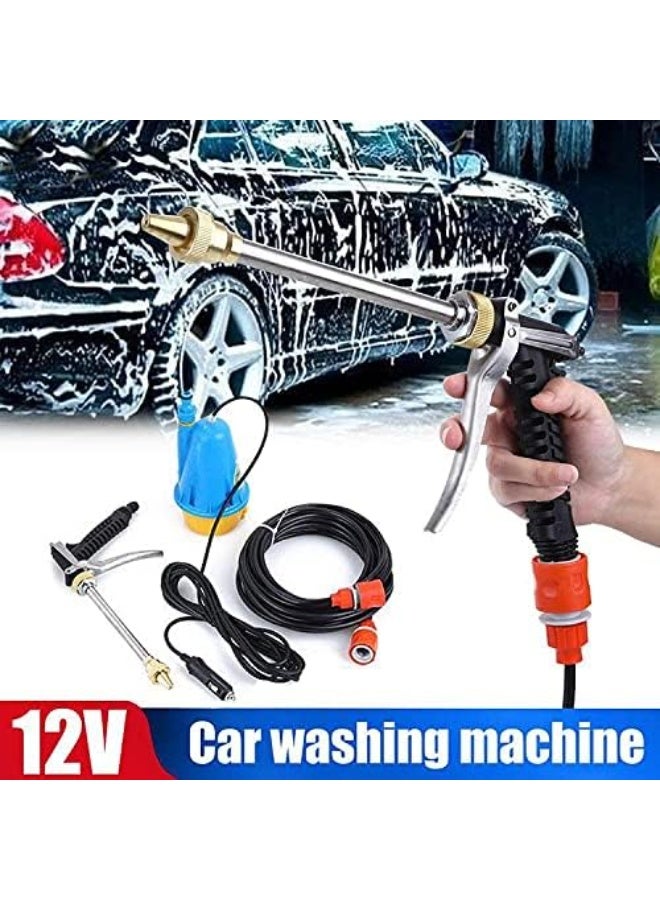 SHEZA STAR 12V 80W Portable Car Garden High Pressure Washer Cleaning Washing Machine Pump - Image 3