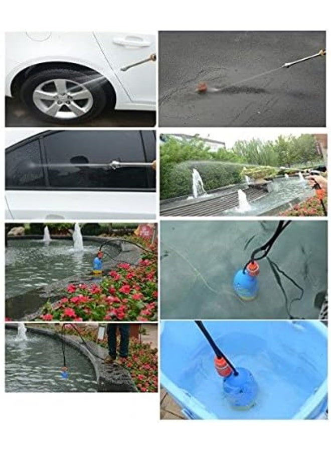 SHEZA STAR 12V 80W Portable Car Garden High Pressure Washer Cleaning Washing Machine Pump - Image 5