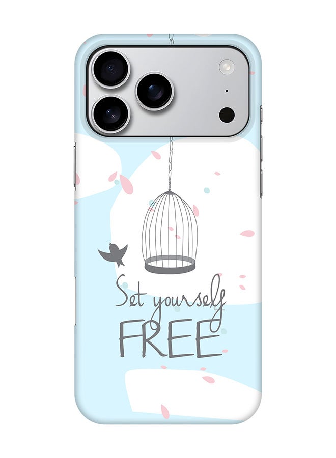 For iPhone 17 Pro Max,Case, [Compatible with MagSafe] Magnetic cover Slim fit Protection Matte, - Set Yourself Free