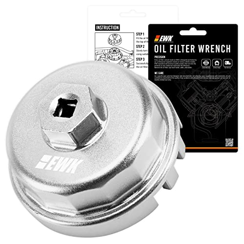 EWK 64mm 14 Flutes Forged Oil Filter Removal Wrench for 2.0L - 5.7L Toyota Camry, Tundra, Tacoma/Lexus - Image 1