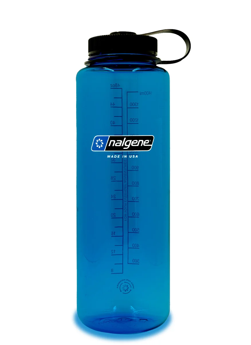 Nalgene Nalgene USA 1.5L Silo Blue Sustain w/Black Cap