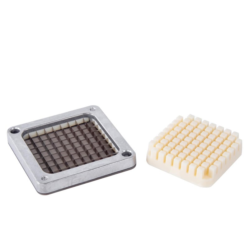 Rismanor 1/2" 1/4" 3/8" Multi-model universal Stainless Steel Replacement Chopper Blade & Pusher Block Set For Commercial Vegetable Cutter Dicer Strip Interchangeable Blade (3/8 inch) - Image 2