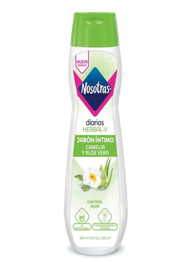 Nosotras Intimate Soap We Herbal with Aloe Vera - 200 mL - Image 1