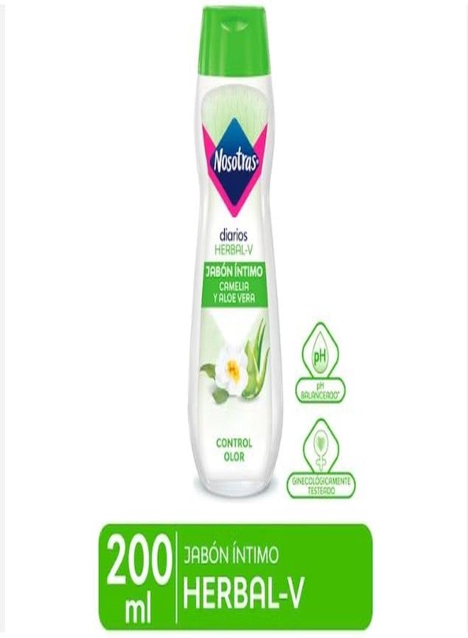 Nosotras Intimate Soap We Herbal with Aloe Vera - 200 mL - Image 2