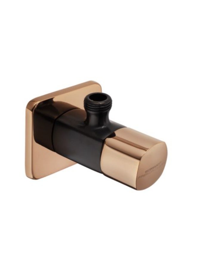 SOMANY Diamante Angular Stop Cock | Premium Brass Angle Valve with Chrome Finish