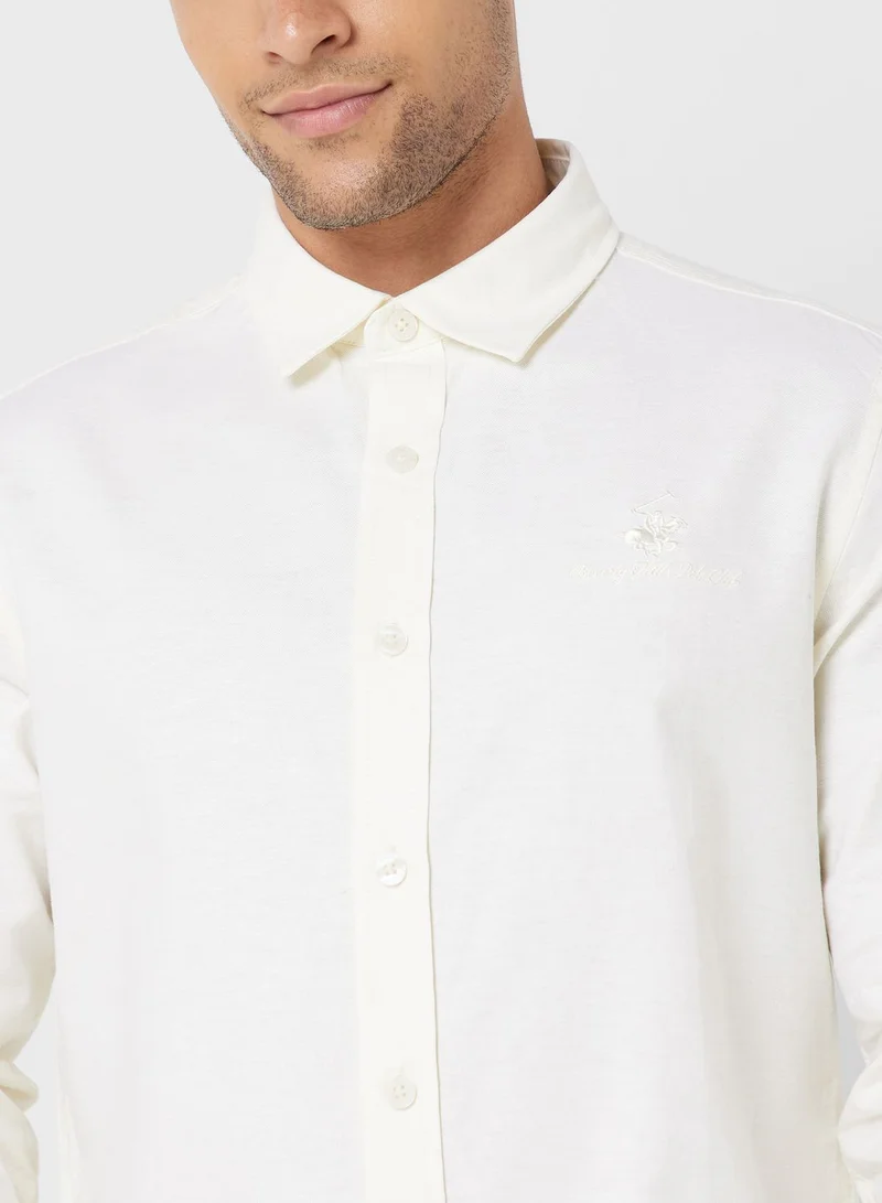 bhpoloclub Logo Slim Fit Shirt