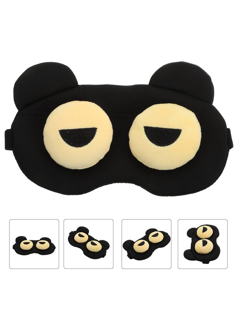 Cute Sleeping Eye Mask - Soft Lightweight Eye Mask with Adjustable Straps, Fun Sleeping Eye Mask, Eye Mask, Kids Women Men Travel Nap Eye Mask Eye Mask Game  - Image 2