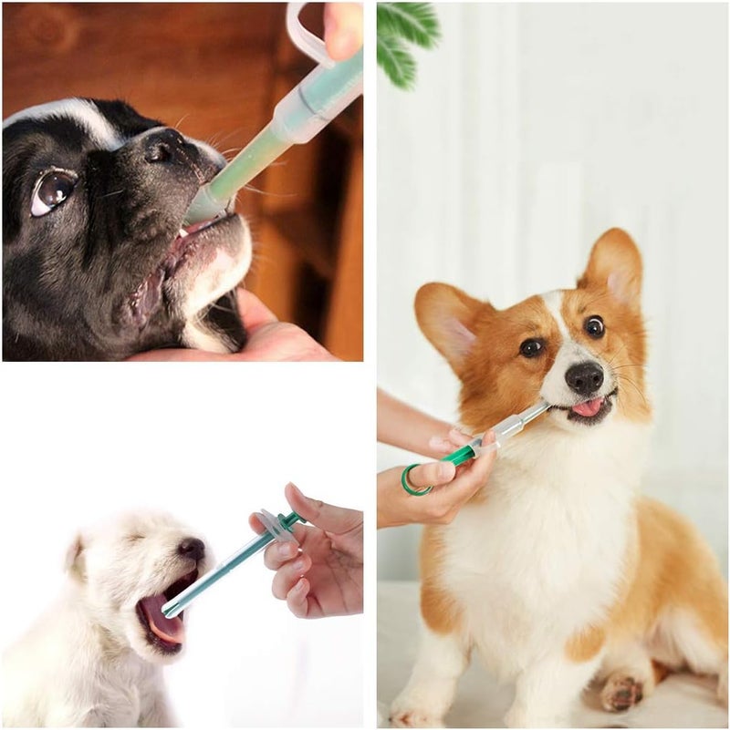 Yimaa 3 Pack Pet Pill Dispenser Dog Pill Gun Cat Pill Shooter Pill Applicator Tablet Capsule or Liquid Medical Feeding Tool Kit Syringes for Small Animals - Image 5
