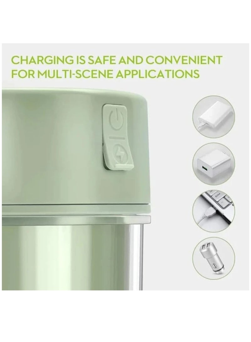 Epsilon Portable Electric Juicer Blender Ice Crushed Fruit Mixers Smoothies Milkshake Multifunction Juice Maker Machine with Straw - Image 4