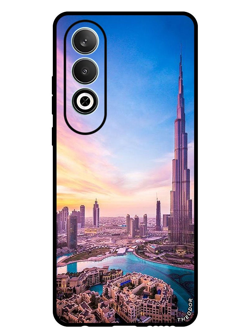 Theodor Protective Case Anti Scratch Shock Proof Bumper Cover For Oppo K12 Burj Khalifa - Image 1