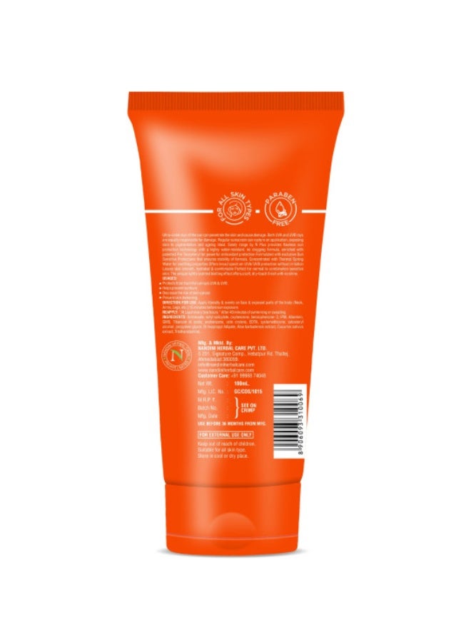 N Plus Professional Sun Screen Lotion SPF 50, UVA & UVB Protection, Sunblocking with Moisturising & Lightening Advantage, 50 ml - Image 3