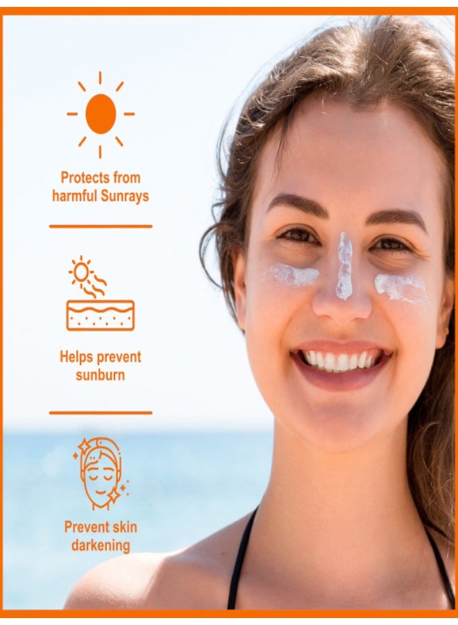 N Plus Professional Sun Screen Lotion SPF 50, UVA & UVB Protection, Sunblocking with Moisturising & Lightening Advantage, 50 ml - Image 5