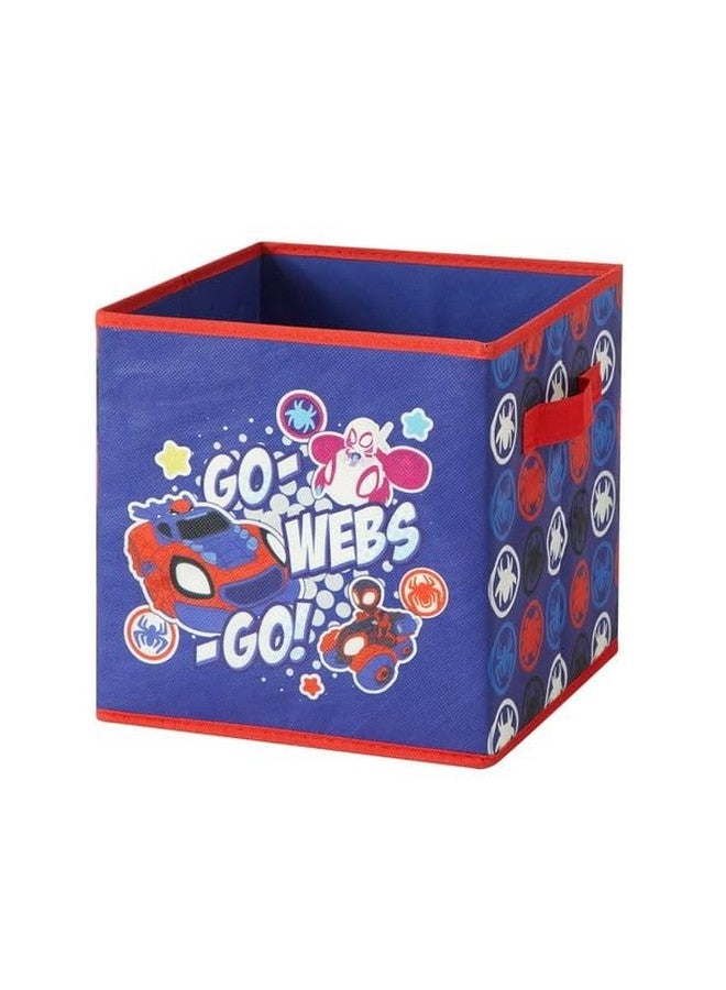 Idea Nuova Marvel Spidey and His Amazing Friends 4 Piece Room Solution Storage Set,Toy Organizer, Collapsible Bins & Hamper for Kids Bedroom or Playroom - Image 5