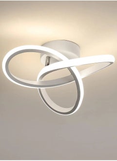 Goeco Modern LED Ceiling Light Ceiling Lamp   Flower-Shaped for Bedroom Kitchen Living Room  - Image 1