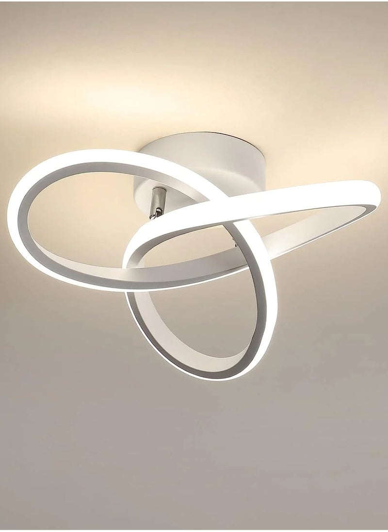 Goeco Modern LED Ceiling Light Ceiling Lamp   Flower-Shaped for Bedroom Kitchen Living Room  - Image 1