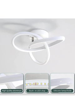 Goeco Modern LED Ceiling Light Ceiling Lamp   Flower-Shaped for Bedroom Kitchen Living Room  - Image 3