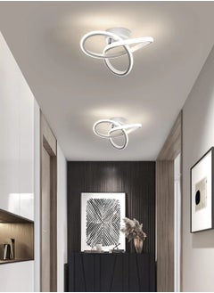 Goeco Modern LED Ceiling Light Ceiling Lamp   Flower-Shaped for Bedroom Kitchen Living Room  - Image 4