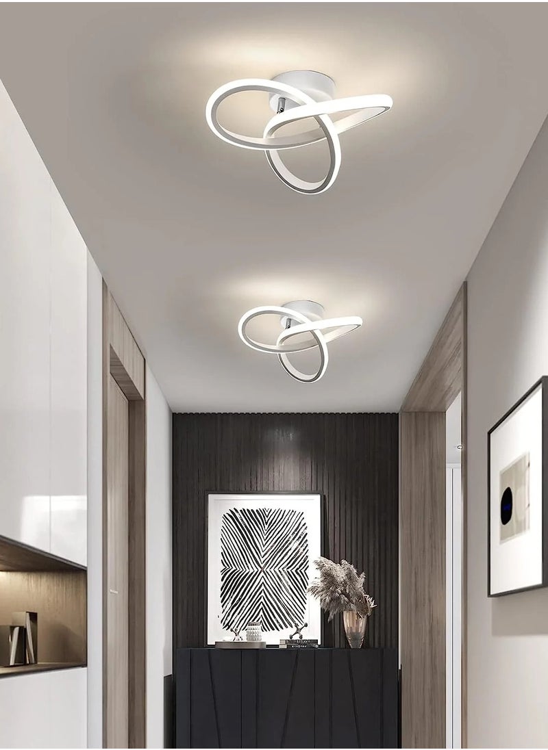 Goeco Modern LED Ceiling Light Ceiling Lamp   Flower-Shaped for Bedroom Kitchen Living Room  - Image 4