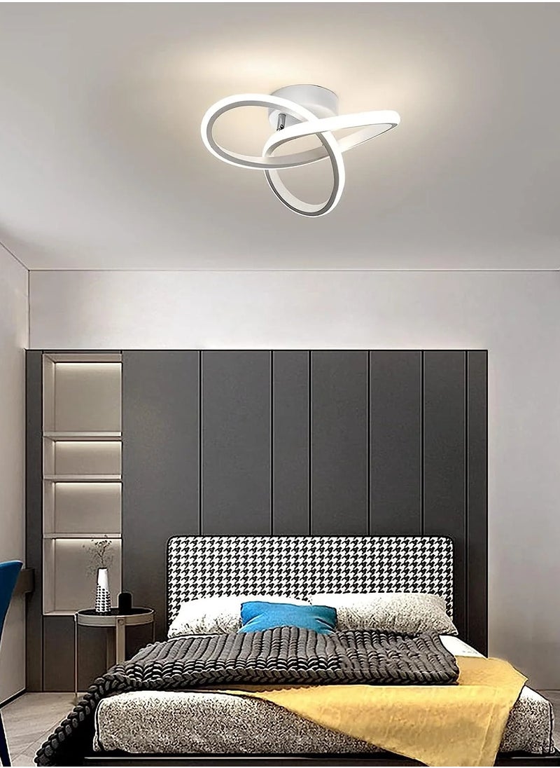 Goeco Modern LED Ceiling Light Ceiling Lamp   Flower-Shaped for Bedroom Kitchen Living Room  - Image 5