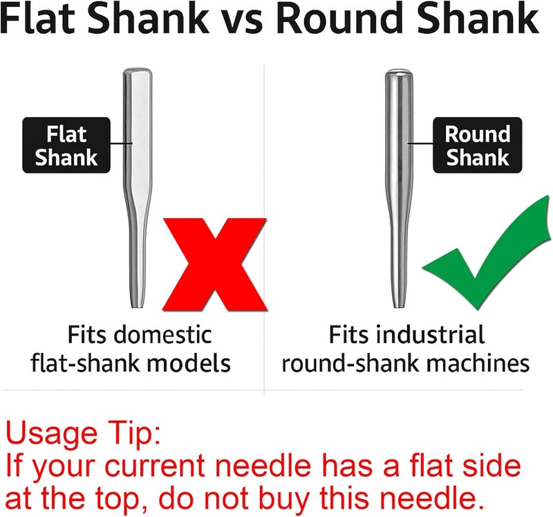 ckpsms Organ Needle - 100 Organ DBXK5 Ball Point Needles Compatible with Tajima Barudan SWF Industrial Embroidery Machines (Size 65/9) - Image 2
