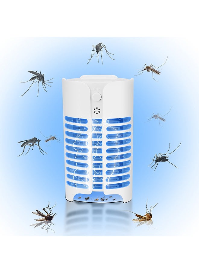 Mosquito Repellent, Electronic Bug Zapper Plug in with UV LED Light, Powerful Electric Mosquito Fly Zapper, Insect Trap Lamp for Indoor