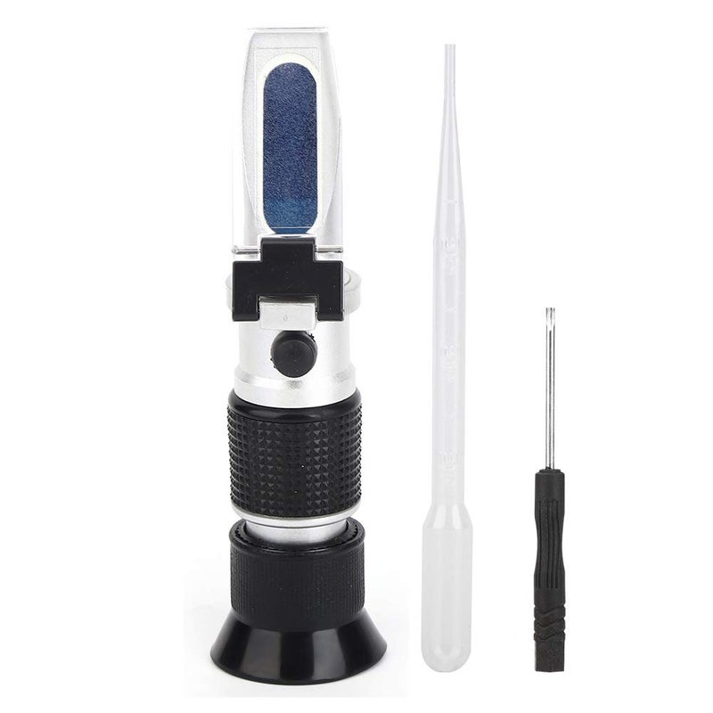 Refractometer, Concentration Meter Tester 0-90% Automatic Temperature Compensation Home Brewing Supplies for Most Liquid Sugar Test - Image 1