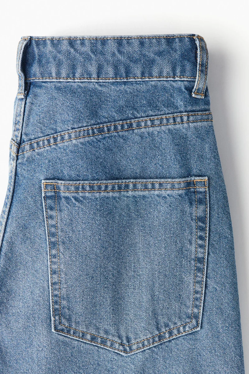 H&M Chain-Detail Tapered Jeans