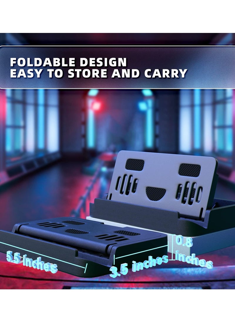 Excefore - Upgraded Foldable Stand Base for Steam Deck/ROG Ally, Adjustable & Portable with Anti-slip Silicone Pad - Dock Accessories for Steam Deck/ROG Ally - Image 1