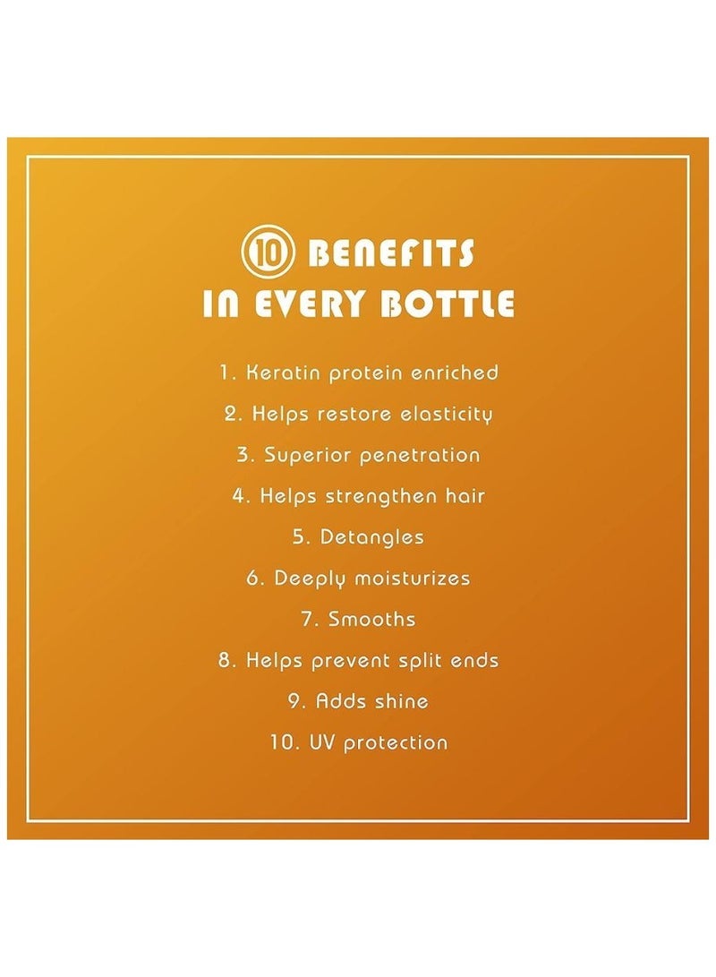 It's a 10 Haircare Miracle Deep Conditioner Plus Keratin, Hair revitalization, Keratin and Aloe vera, Heat protection, Smooth and shiny hair 17.5 fl. Oz - Image 3