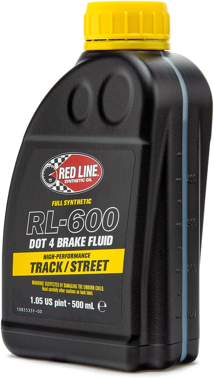 Red Line RL-600 Full Synthetic DOT 4 Brake Fluid - 473 mL - Image 3