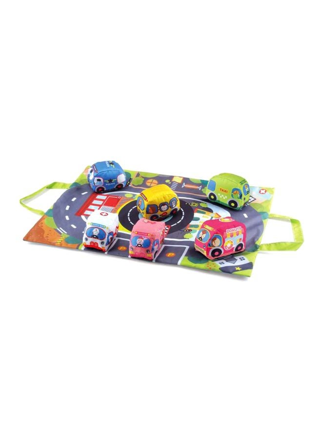 7-Piece Fabric Auto Set with Mats  - Image 2