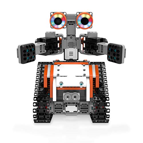 UBTECH JIMU Robot Astrobot Series: Cosmos Kit/App-Enabled Building and Coding STEM Learning Kit (387 Parts and Connectors), Orange - Image 1