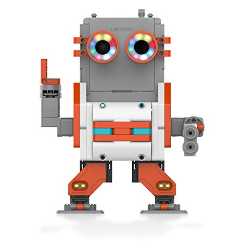 UBTECH JIMU Robot Astrobot Series: Cosmos Kit/App-Enabled Building and Coding STEM Learning Kit (387 Parts and Connectors), Orange - Image 2