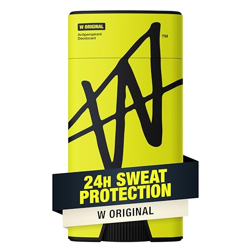 W By Jake Paul Old Formula Mens Antiperspirant Odor Blocking VitaminInfused Deodorant for Men 24Hour Sweat Protection Original Scent 26 oz - Image 1