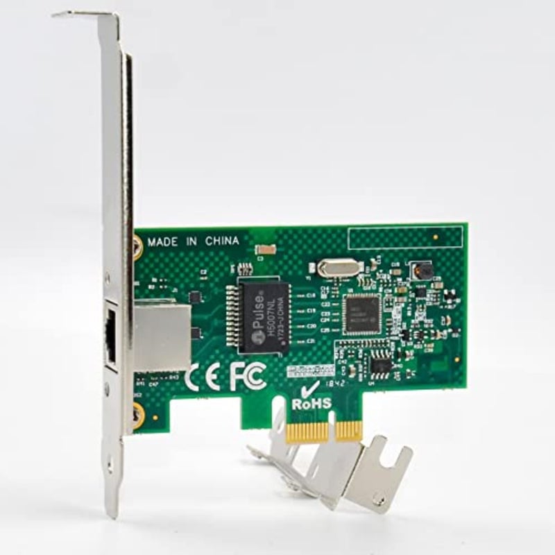 PCIe Gigabit Network Card for server/desktop use, Intel I210AT chip, black, lightning protection design, supports PXE boot on Windows/Windows Server/Linux - Image 4