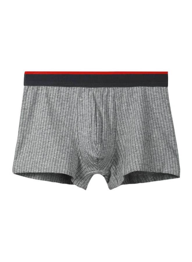 Austrian Element Men's Cotton Underwear Men's Simple Cotton Boxer Shorts Summer Thin Men's Sports Comfortable Breathable Boxer Shorts - Image 1