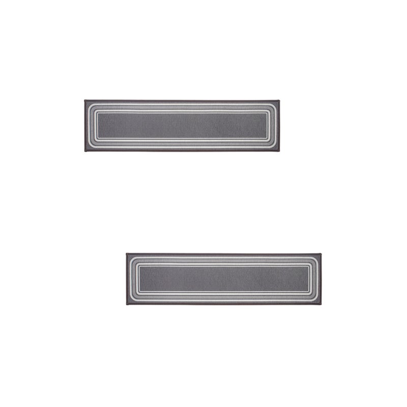 2pcs Stair Tread Staircase Runner Self-adhesive Runner Rug Carpet Tread For Wood Stair - Image 1
