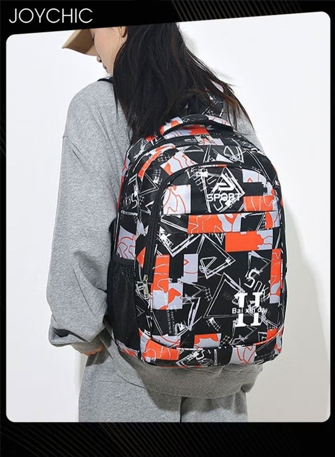 Joychic حقيبة ظهر أكسفورد للسفر والأعمال - حقيبة مدرسية مقاومة للماء وقابلة للتنفس بسعة كبيرة - حقيبة يومية لطلاب المرحلة المتوسطة والثانوية - متعددة الألوان - Image 1
