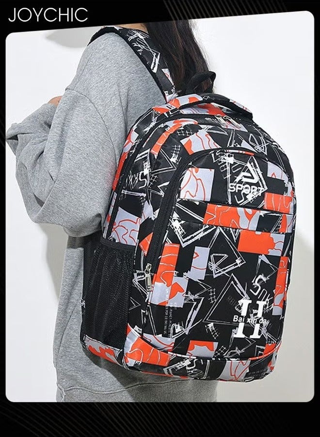 Joychic حقيبة ظهر أكسفورد للسفر والأعمال - حقيبة مدرسية مقاومة للماء وقابلة للتنفس بسعة كبيرة - حقيبة يومية لطلاب المرحلة المتوسطة والثانوية - متعددة الألوان - Image 2