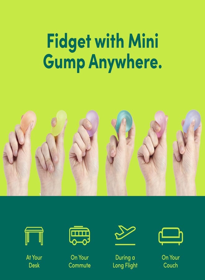 Speks Mini Gump Stress Balls | Ultra Soft Squishy Fidget Toy for Adults & Teens | Stress Relief & Desk Toy | Prism - Image 5