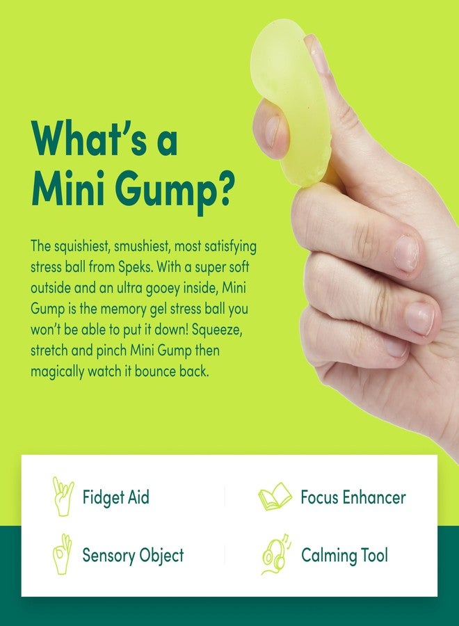 Speks Mini Gump Stress Balls | Ultra Soft Squishy Fidget Toy for Adults & Teens | Stress Relief & Desk Toy | Prism - Image 3