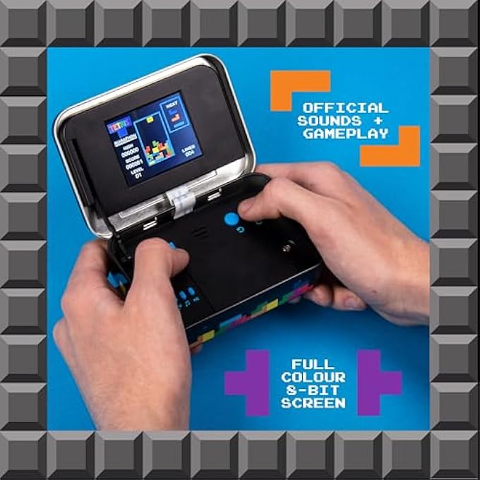 FIZZ CREATION TETRIS ARCADE IN A TIN B/O - Image 5