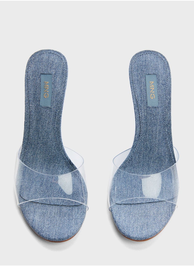 MANGO - Rio Wedge Sandals - Image 1