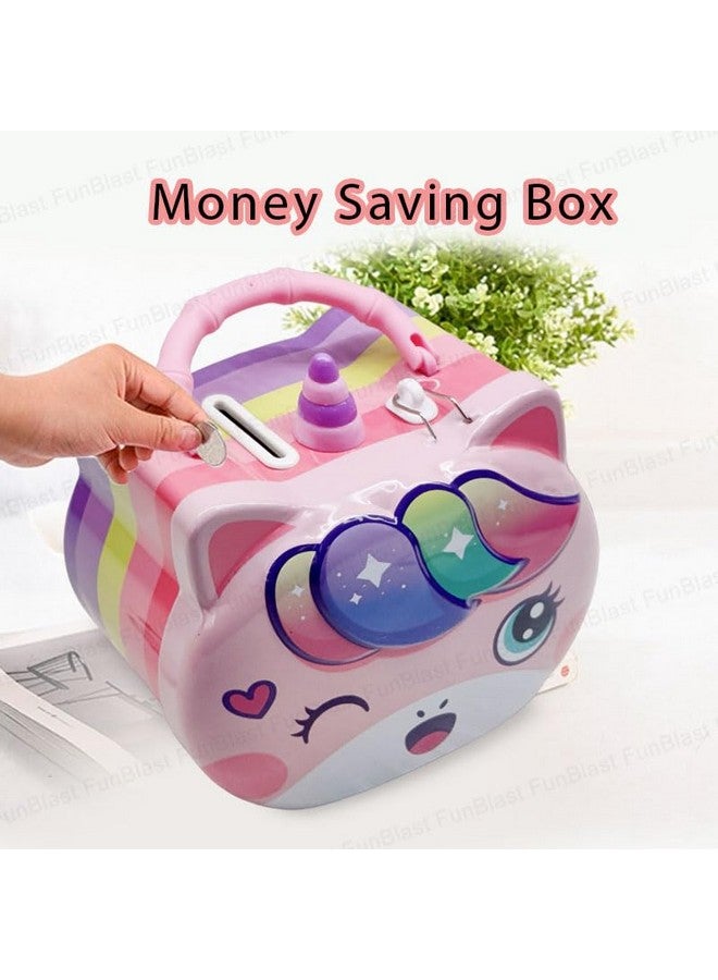 فنبلاست حقيبة يد فن بلاست يونيكورن بوب إت مع صندوق عملات يونيكورن للأطفال - محفظة بوب إت للبنات، ألعاب تخفيف التوتر، حقيبة بوب إت للبنات، بنك نقود على شكل لعبة كرتونية للأطفال، (عبوة من قطعتين؛ لون عشوائي) - Image 5