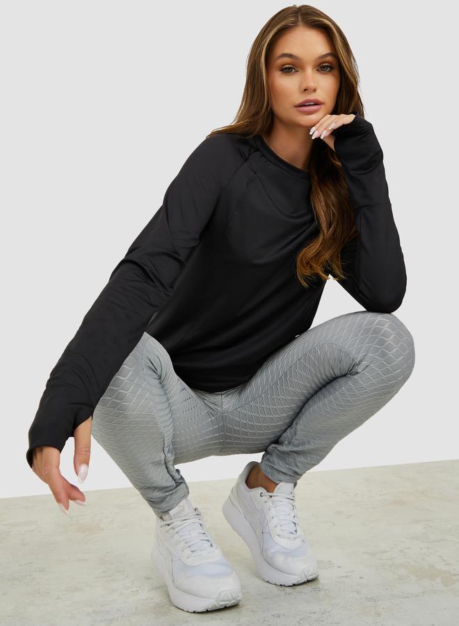 ستايلي اكتيف بلوزة رياضية باكمام طويلة - Image 3