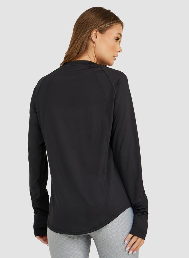 ستايلي اكتيف بلوزة رياضية باكمام طويلة - Image 5