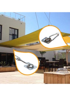 GNAFOTU Heavy Duty Sun Shade Sail Fixing Kit for Garden Triangle and Square, Rectangle 304 Stainless Steel Sun Shade Sail Fixing Hardware Accessories Kit  - Image 2